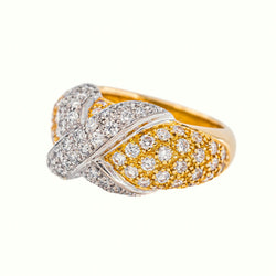 Ring  Bangle  Yellow gold  Diamond