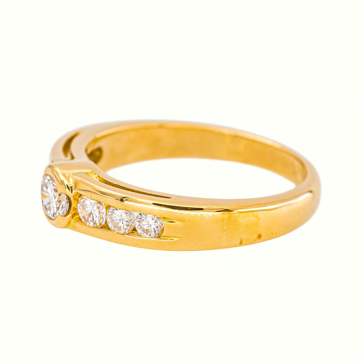 Yellow Gold Diamond Ring