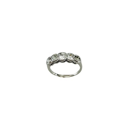 Platinum and Diamond Ring