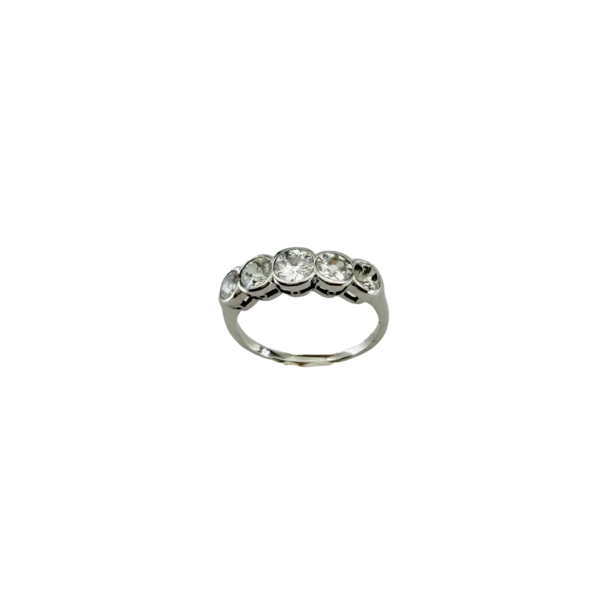 Platinum and Diamond Ring