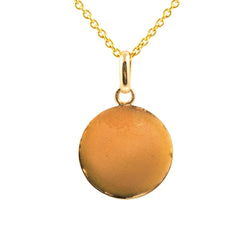 AUGIS Pendant in Yellow Gold, Ruby, and Diamond