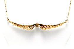 Collier Pendentif en or jaune, perle et diamants