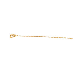 Cartier Trinity Necklace in Yellow gold with Pink sapphire