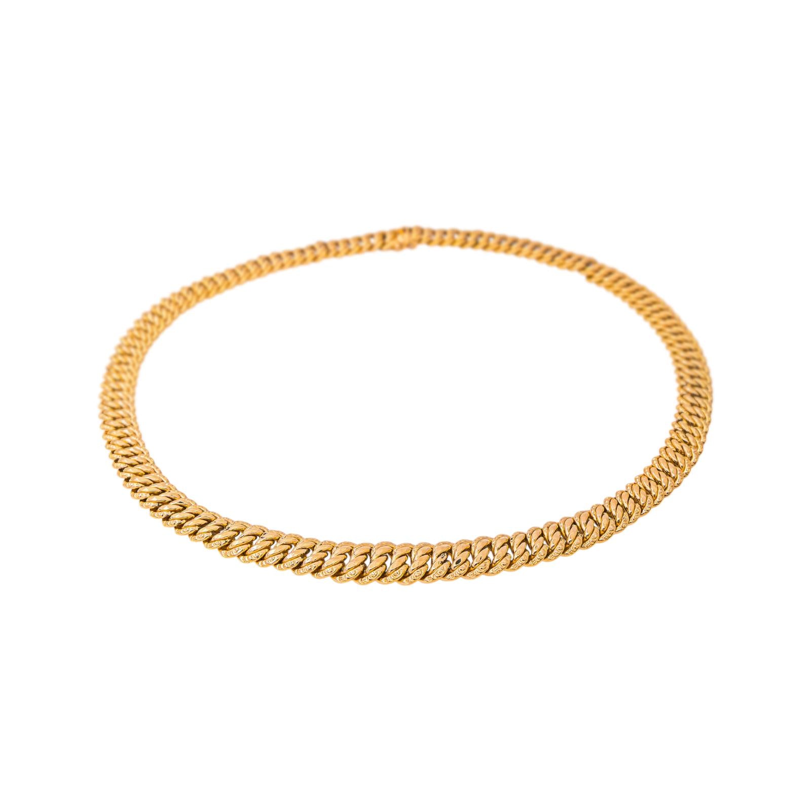 Necklace  American Link  Rose gold