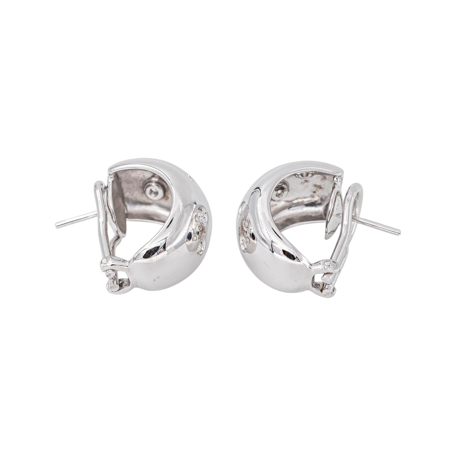 White gold Diamond Earrings