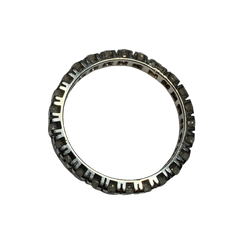Platinum and Diamond Wedding Band