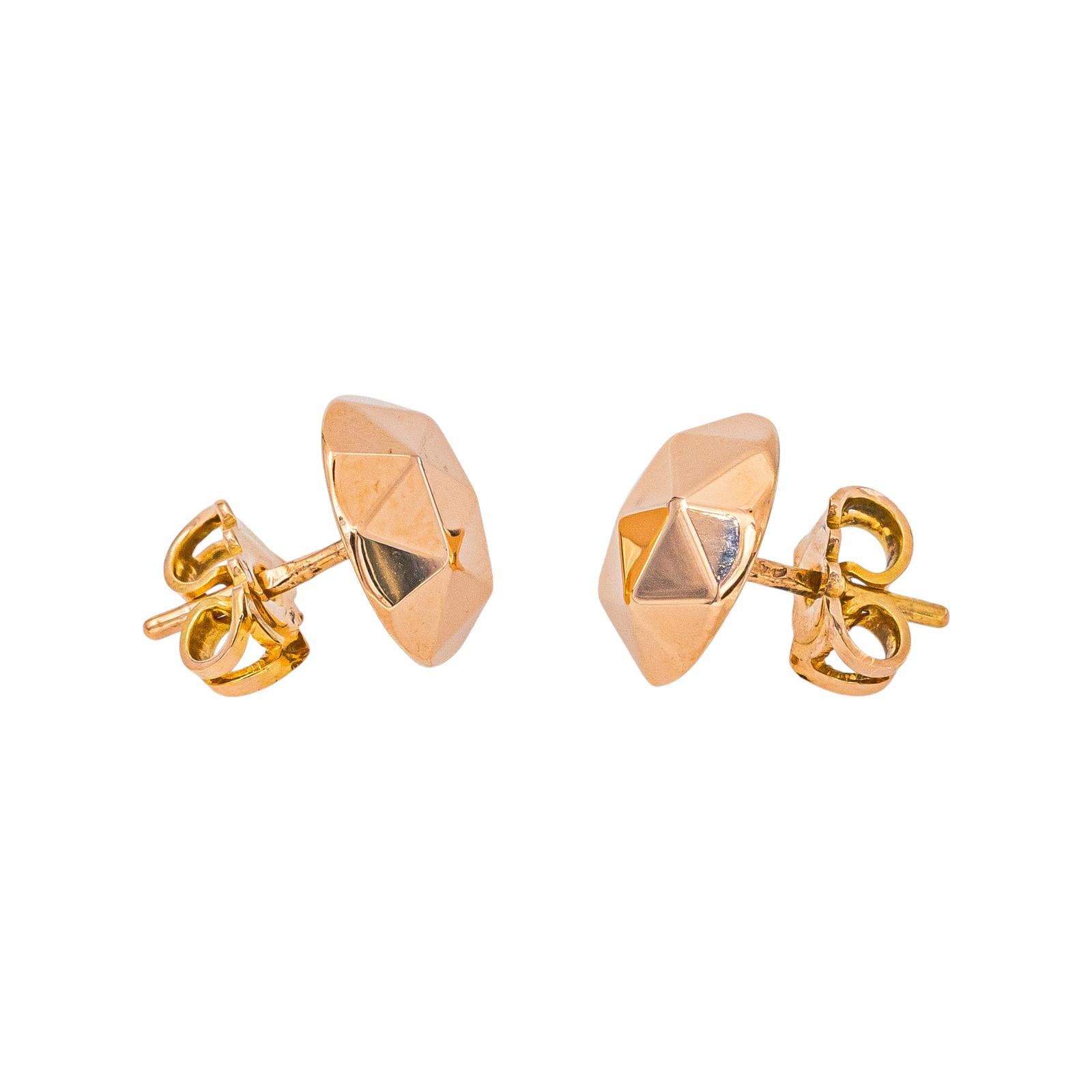 Earrings  Studs  Rose gold