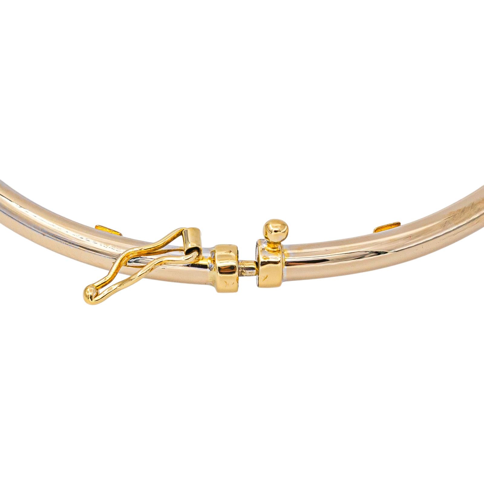 Yellow Gold Bangle Bracelet