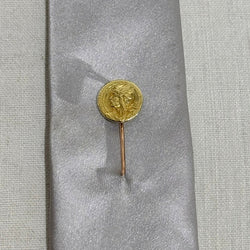 RÉVILLON tie pin in yellow gold and rose gold