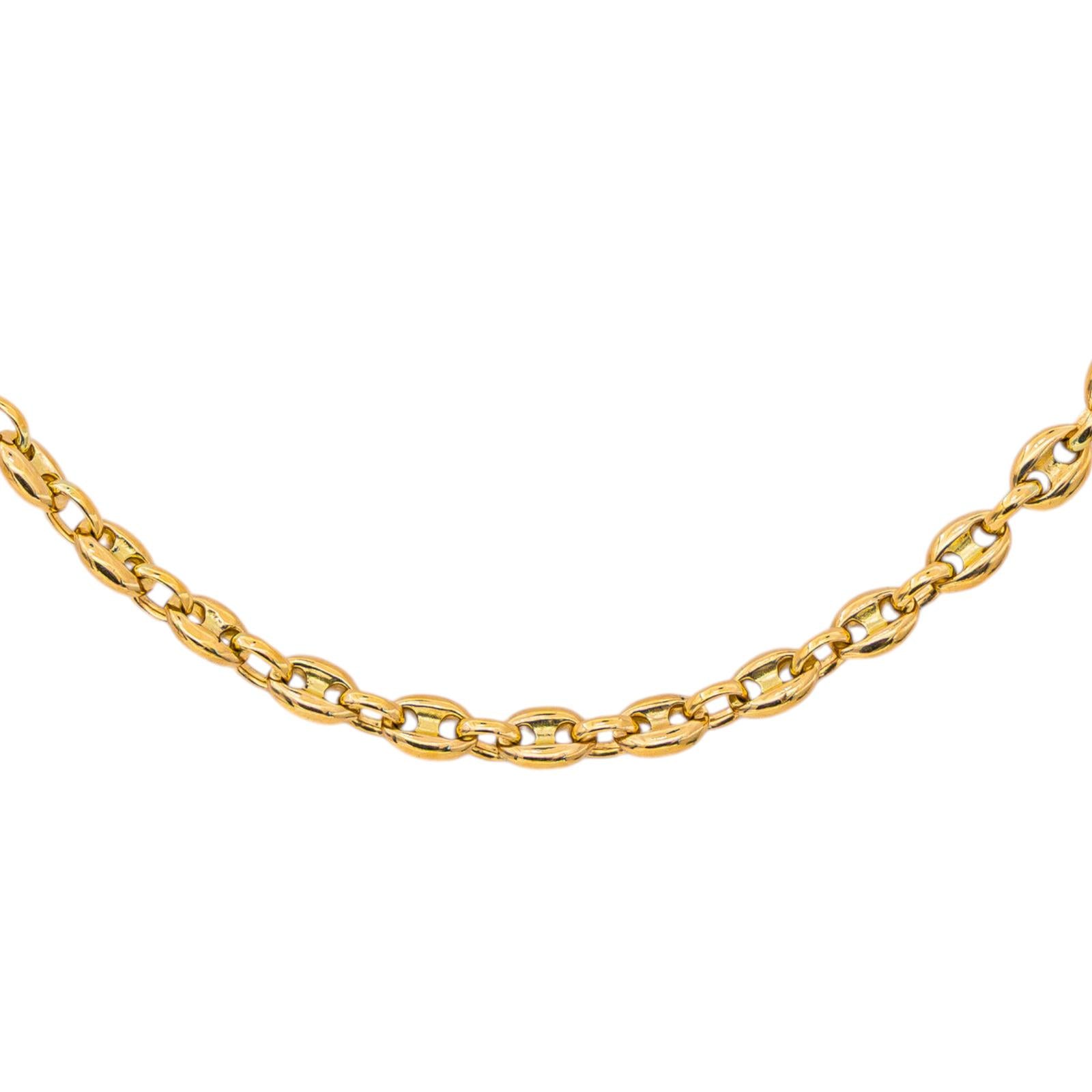 Collier Maille grain de café Or jaune
