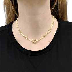 Necklace Chaumet Vintage, yellow gold.