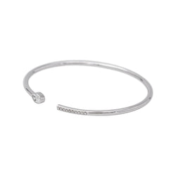 Van der Bauwede Bracelet Jonc Vendôme Or blanc Diamant