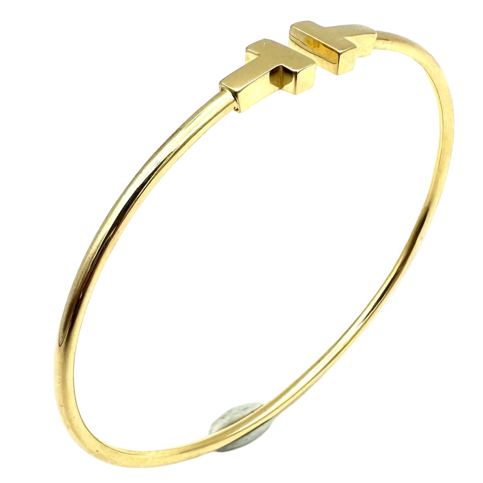 Bracelet Bangle TIFFANY & CO. "Wire" bangle in yellow gold