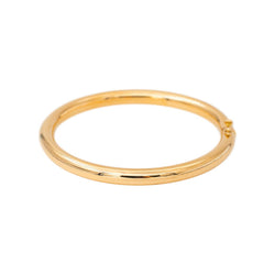 Yellow Gold Bangle Bracelet