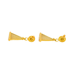 Yellow Gold Drop Earrings