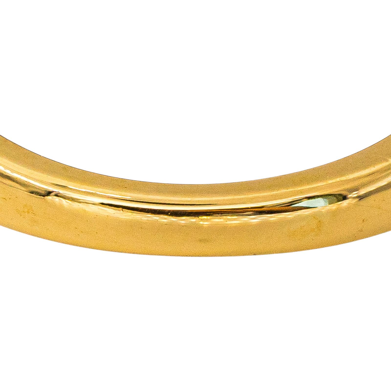 Yellow Gold Diamond Pave Ring