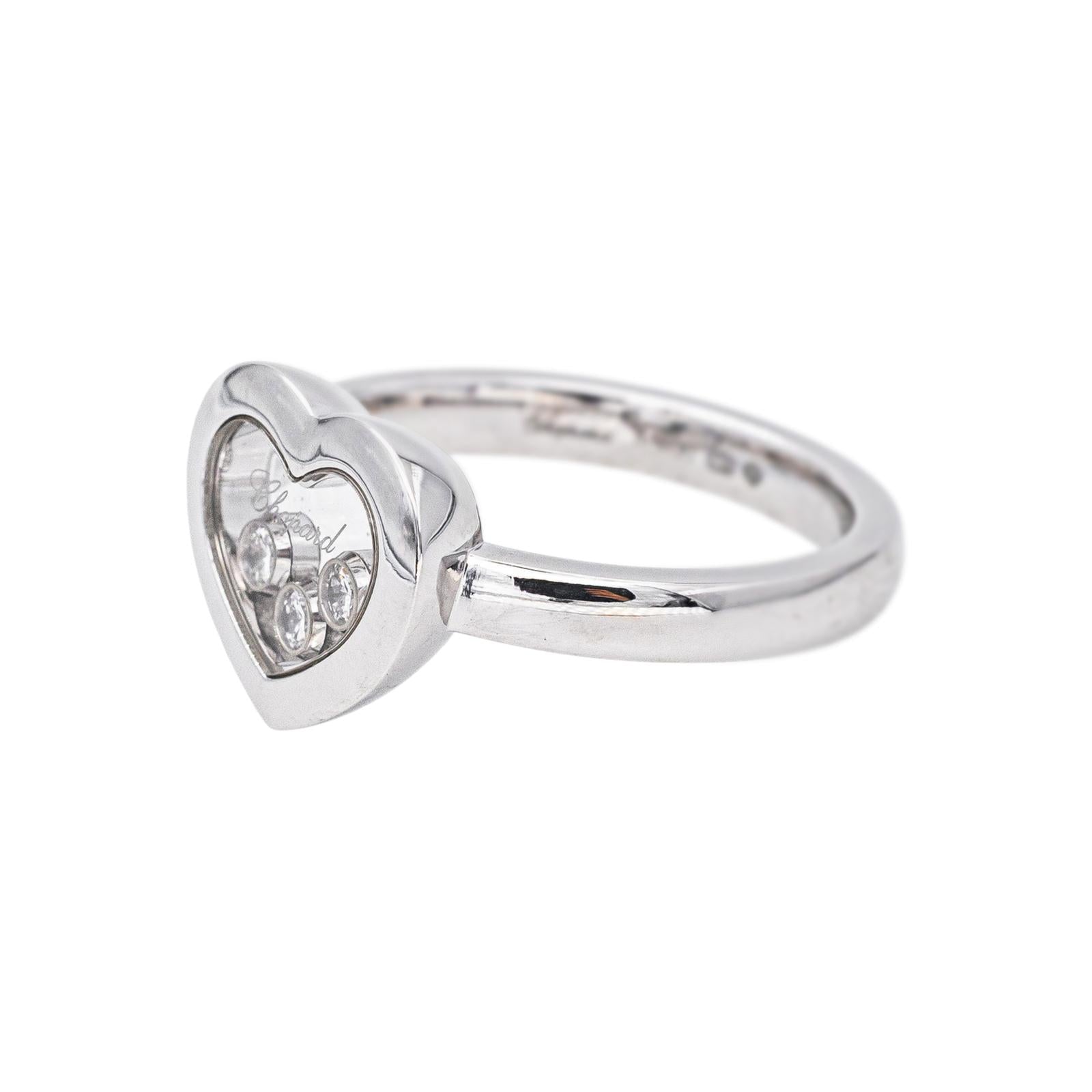 Chopard Ring Happy Diamond White gold diamond