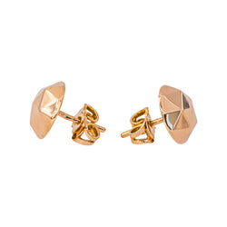 Boucles d'oreilles  Puces  Or rose