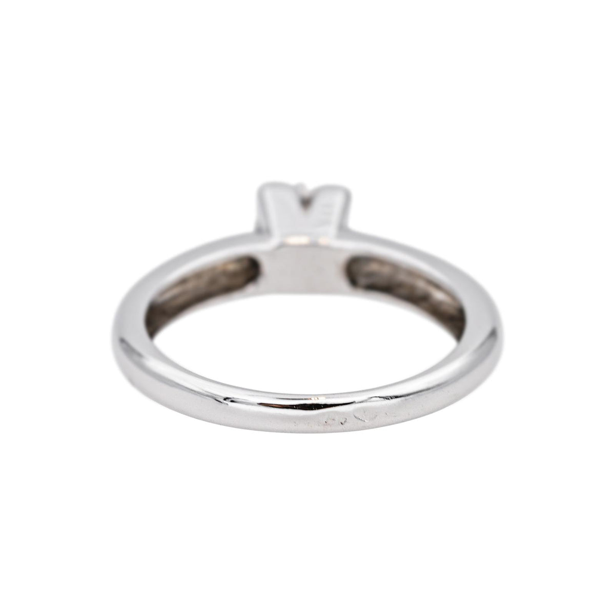 White Gold Solitaire Diamond Ring