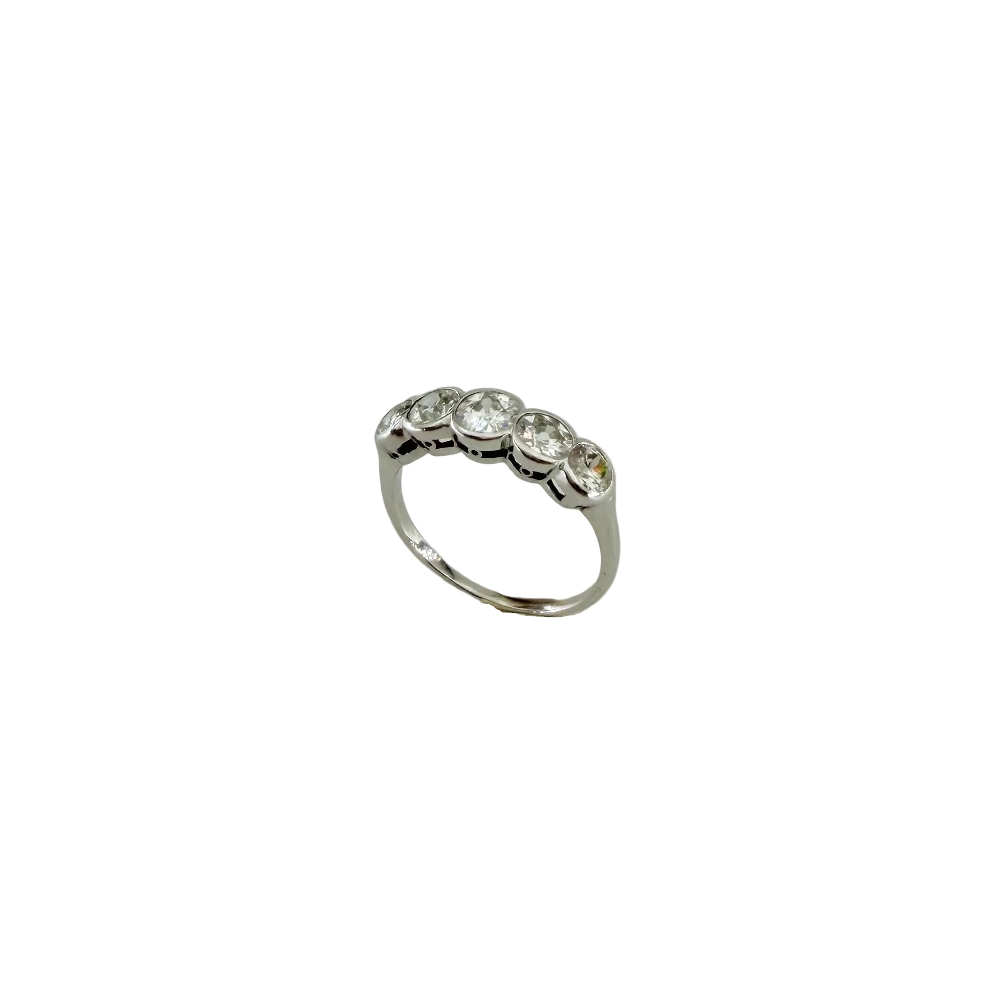 Platinum and Diamond Ring