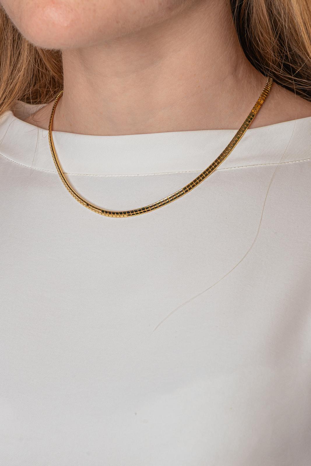 Collier Maille oméga Or jaune
