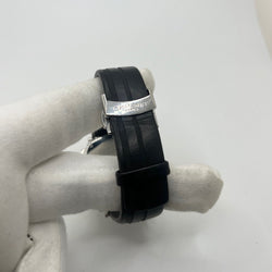CHAUMET "Dandy" Watch in Steel and Leather