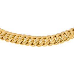 Yellow Gold American Link Necklace