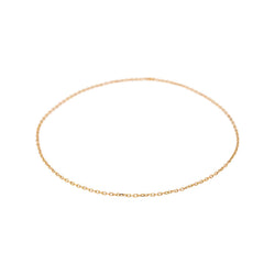 Rose gold Cable chain Necklace