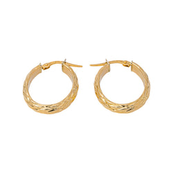 Boucles d'oreilles Créoles Or jaune