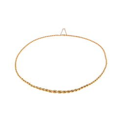 Rose Gold Rope-Link Necklace