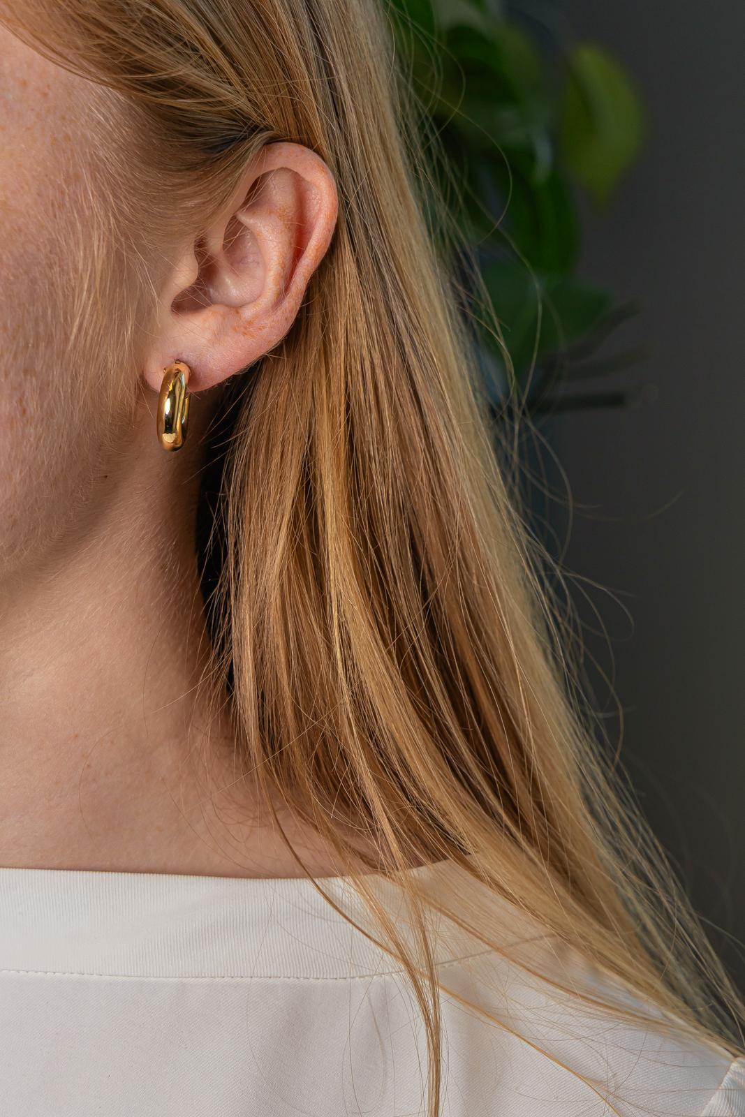 Boucles d'oreilles Créoles Or jaune