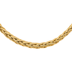 Collier Maille palmier Or jaune