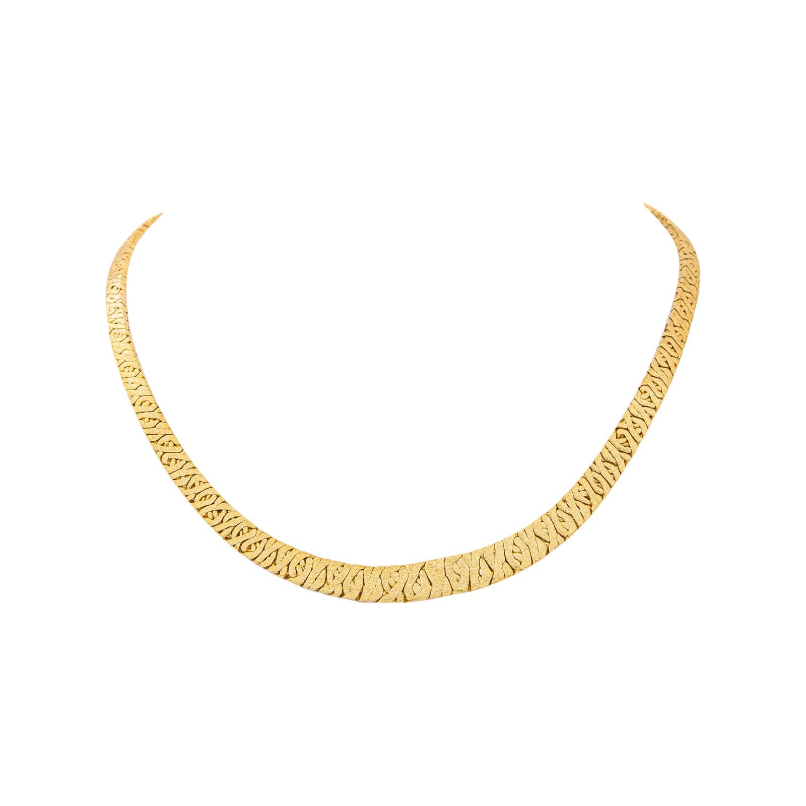 Yellow gold Necklace