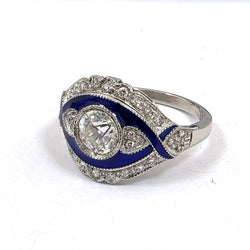 White Gold and Diamond Ring