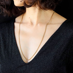 Yellow Gold Chain Necklace