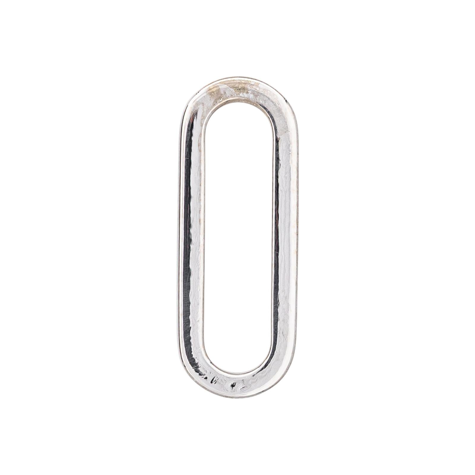 Dinh Van White Gold Link Cordon Bracelet