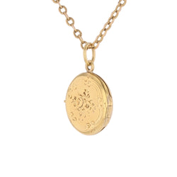 Small in yellow gold