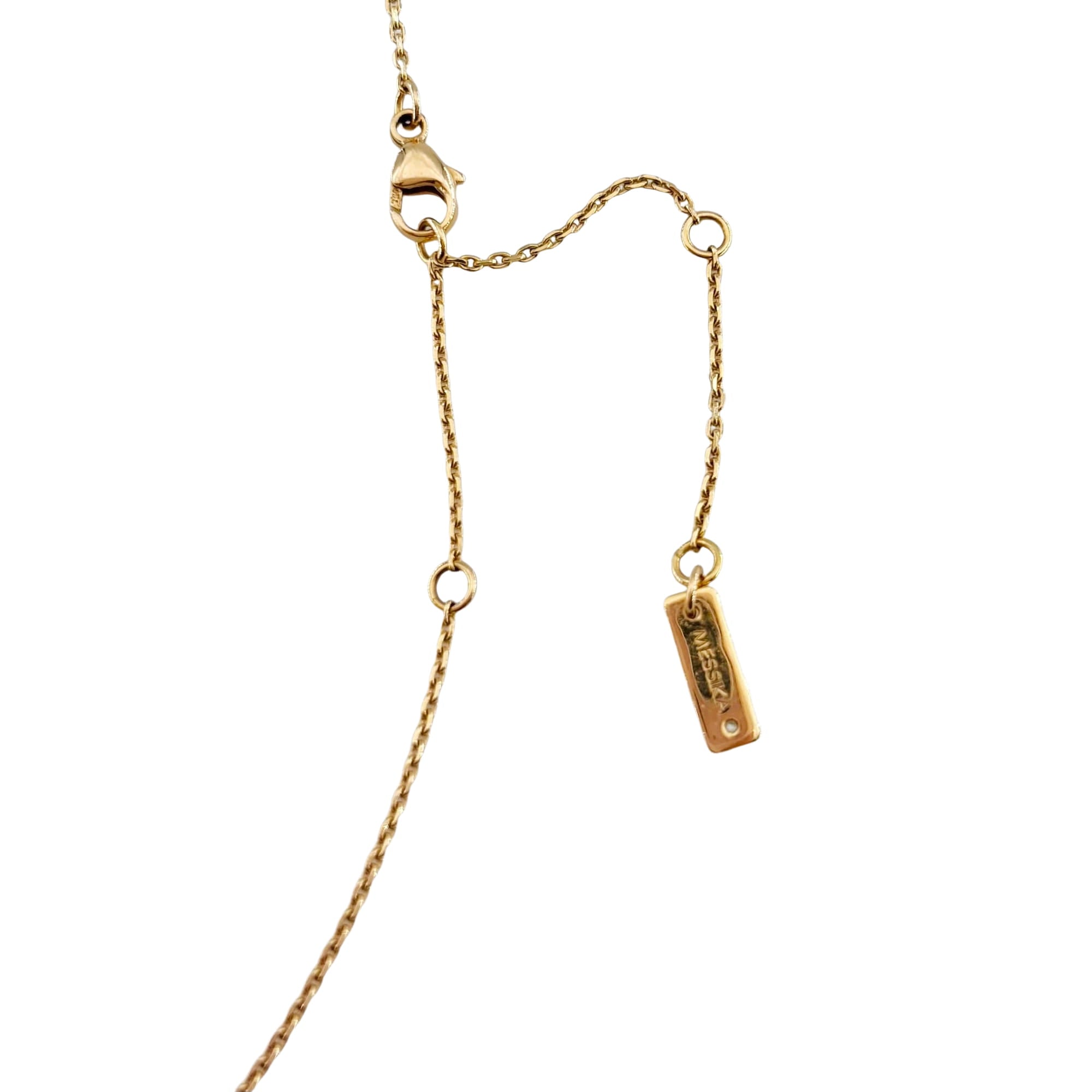 MESSIKA "My Twin" PM Double-Strand Necklace in rose gold and diamonds