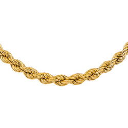 Collier Maille torsadée Or jaune