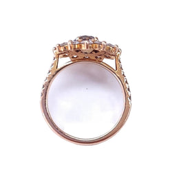 Entourage GEMMYO "Lefkos" Ring in Rose gold and Diamonds
