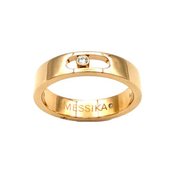MESSIKA "Alliance Move Joaillerie" PM Wedding Band in rose gold and diamonds