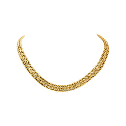 Yellow Gold Link Necklace