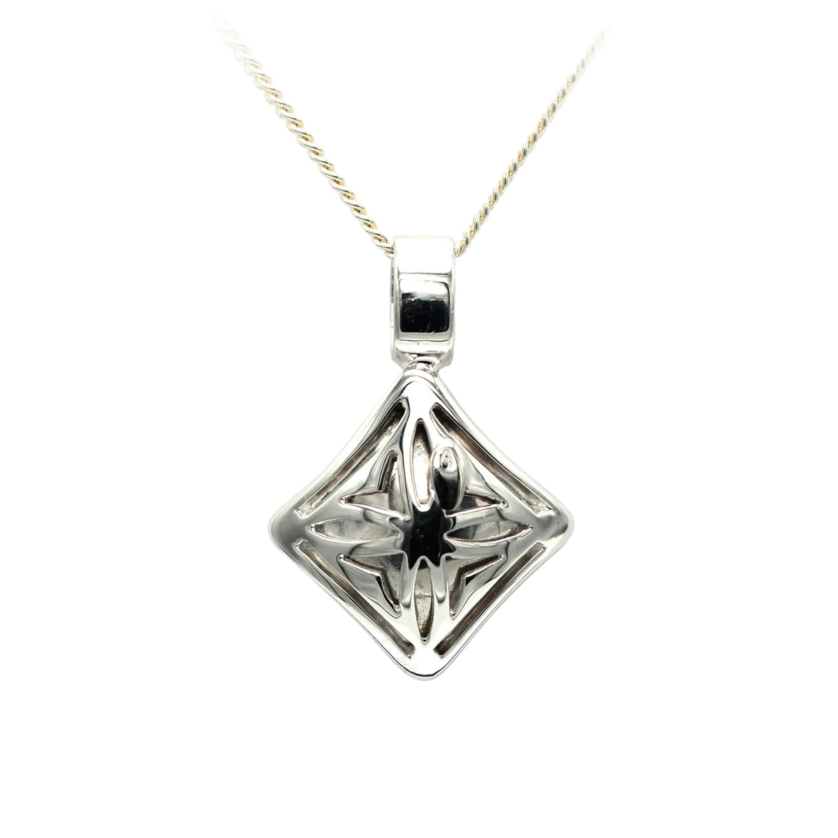 White Gold and Diamond Pendant