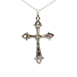 White Gold and Diamond Pendant