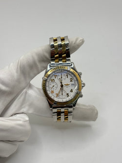 Breitling Chronomat Watch in Gold and Steel