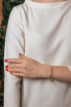 Yellow Gold Bangle Bracelet