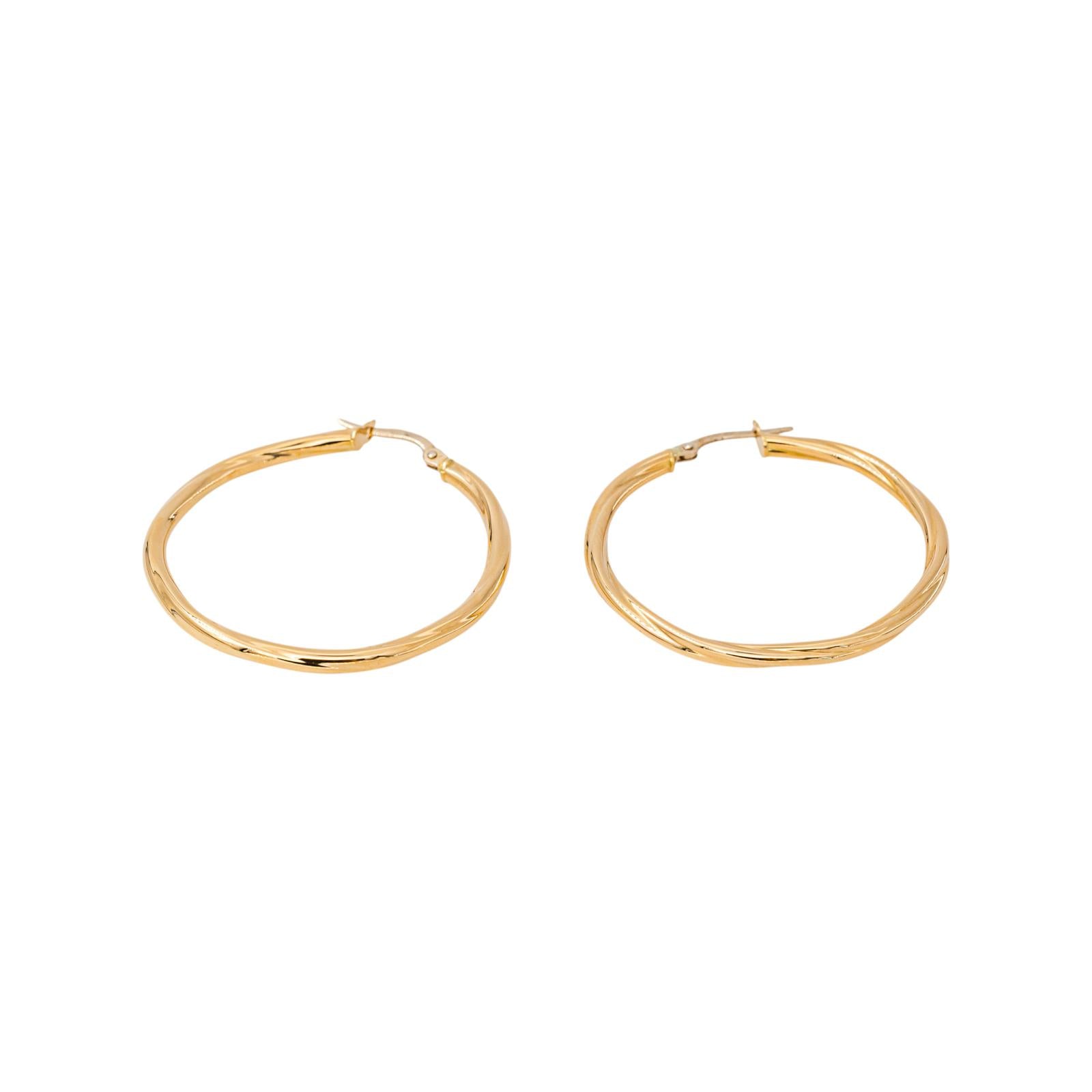 Boucles d'oreilles Créoles Or jaune