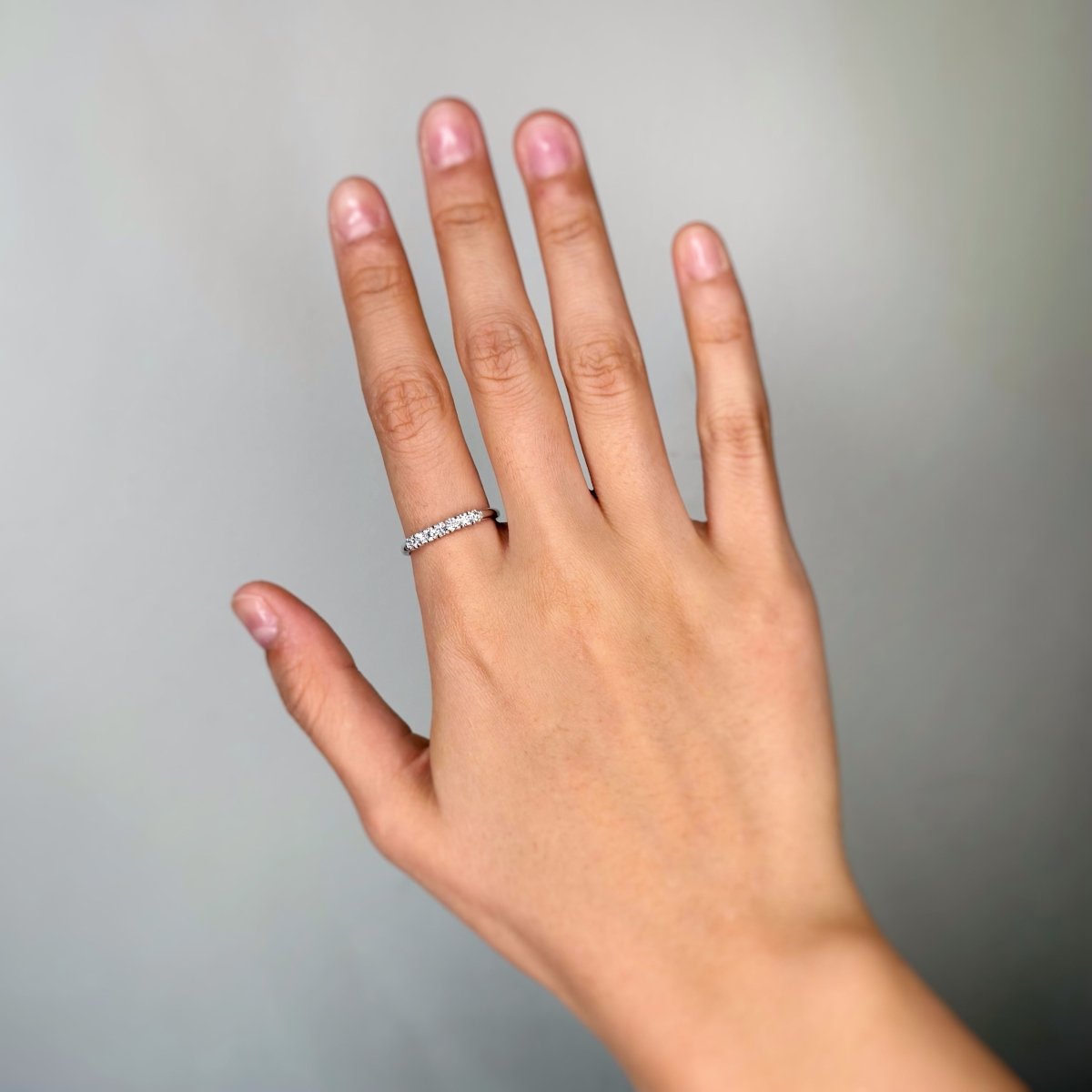 Demi - Alliance - Or blanc & Diamants - Castafiore