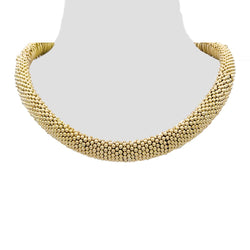 Deux bracelets vintages transformables, or jaune. - Castafiore