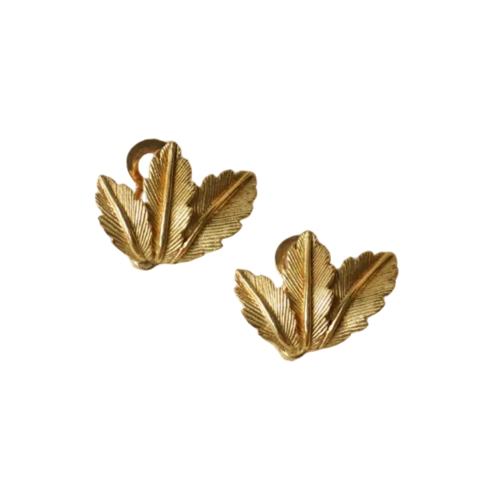 Clip Earrings in Yellow gold